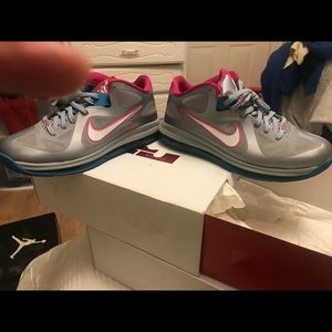 Nike Lebron 9 low Fireberry